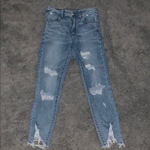 American Eagle Super Hi-Rise Jegging Crop